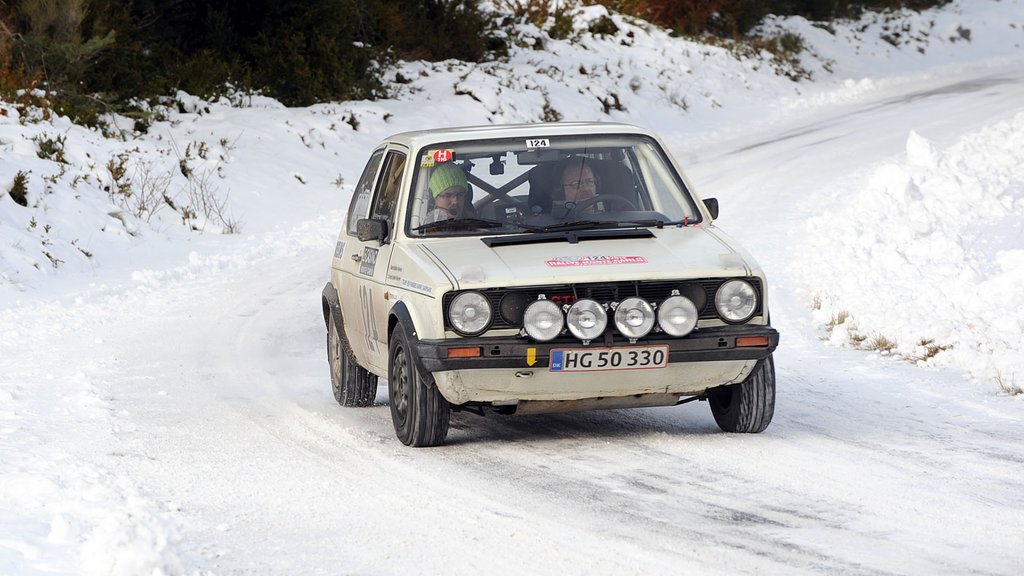 Henrik Møller-Nielsen og Martin Møller-Nielsen slutter som nr. 116 inden nattens strabadser på de sidste to specialsprøver
(Foto: Viggo Johansen)